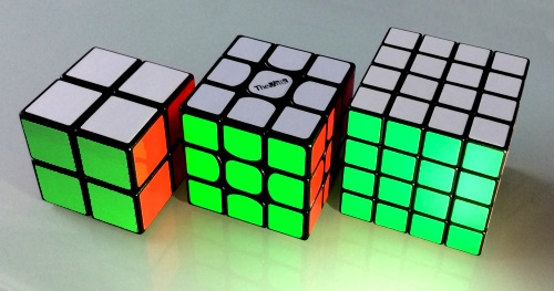2x2 3x3 4x4 cubes