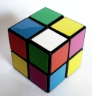 2x2x2 scrambled 2x2x2 Rubiks Cube