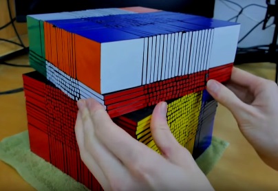 22x22x22 rubiks cube