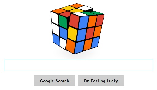 google doodle cube