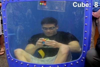 underwater cubing