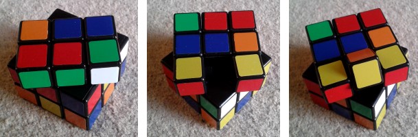 last layer pieces Rubiks Cube