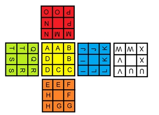 blindfolded Rubik's Cube notation 