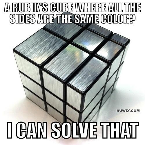 Mirror cube meme