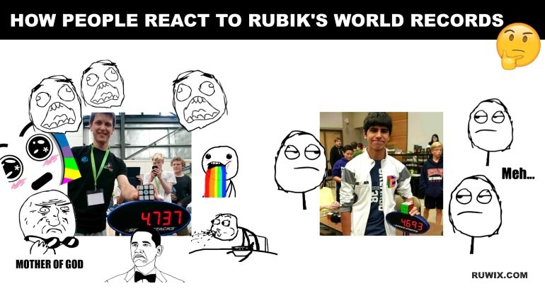 people react world records
