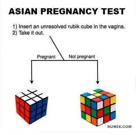 Japanese pregnancy test