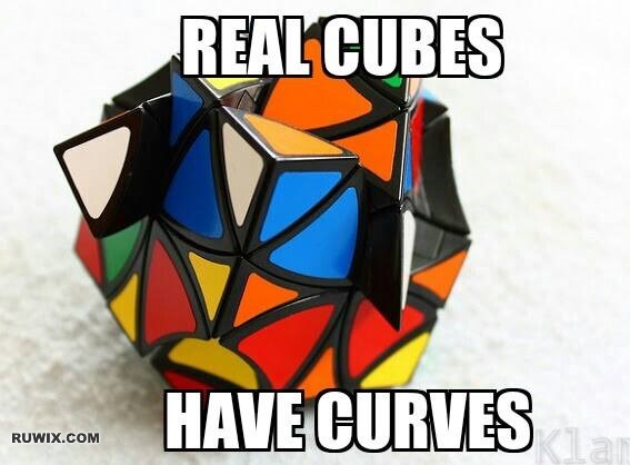 real cube curves