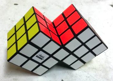 Rubiks Mate Genuine Original Siamese Cubes