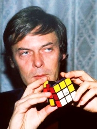 Erno Rubik inventor of the cube