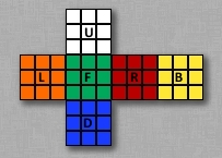 Rubiks Cube Japanese color scheme