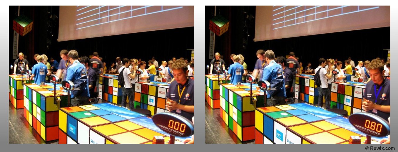 Rubik's Cube wca speedcubing competition spot the difference