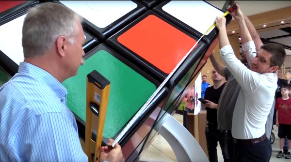 largest rubiks cube record 1.68m