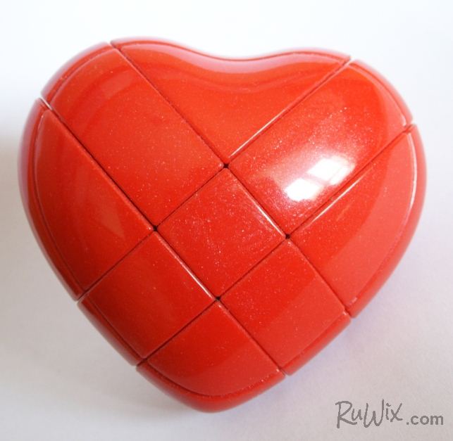 3x3x3 YJ Heart Puzzle 3x3x3 Rubik's Valentine's Day