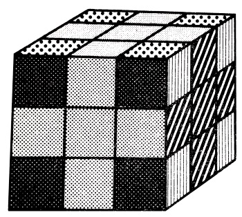 crosses rubiks cube pattern
