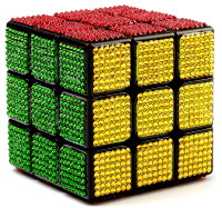swarovski crystallized 3x3 cube