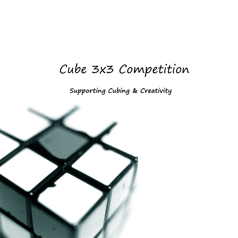 cube 3x3 competiton