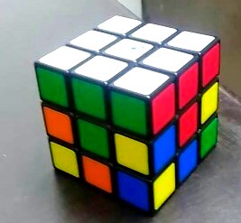 cube white solved