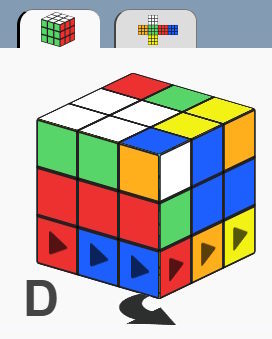 Rubik's Cube rotation notation