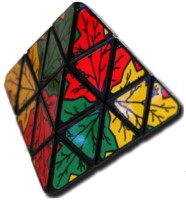 escher leaf pyraminx tetrahedron stickers