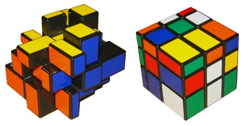 horror mirror cube sticker puzzle modding