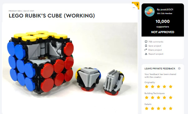 puzzlego fully functional cube ideas