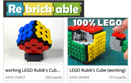 rebrickable projects