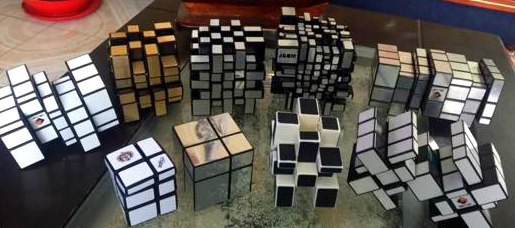 mirror cube blocks variations