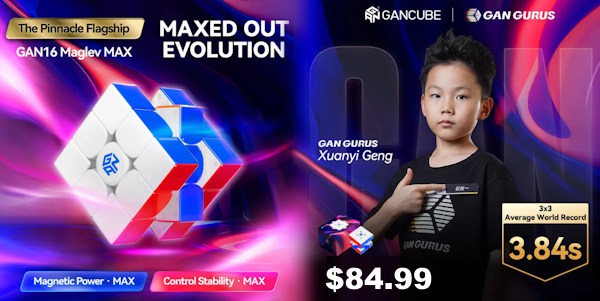 GAN16 Maglev Max the cube used to break the record