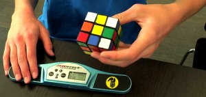 History of the Rubik's Cube World Record stackmat timer