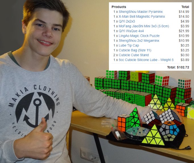 timo norrkniivila rubiks cube collection