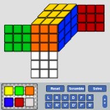 Online Rubik's Cube Solver Program