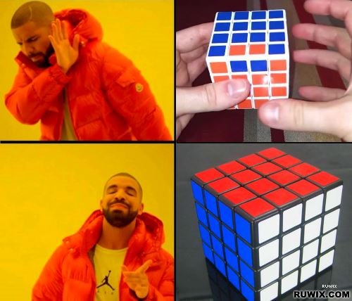 4x4 rubiks cube parity