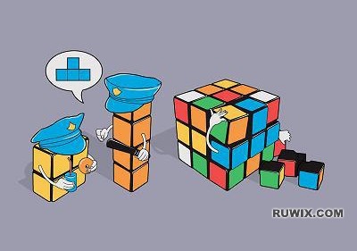 Rubik's tetris