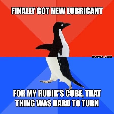 cube lubricant silicone