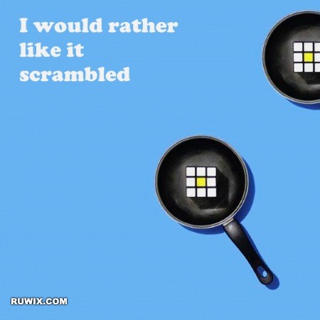 cube scrambled eggs