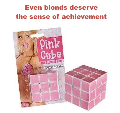 pink cube blondes