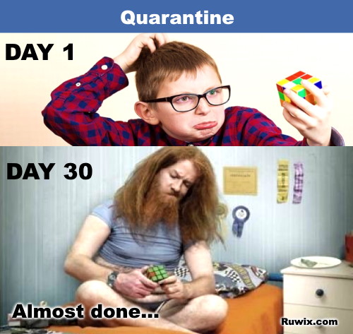 quarantine cubing