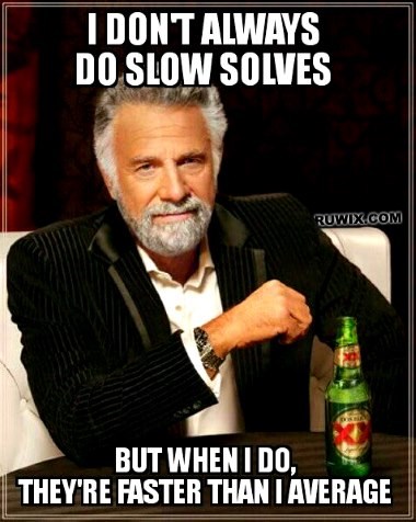 slow solves