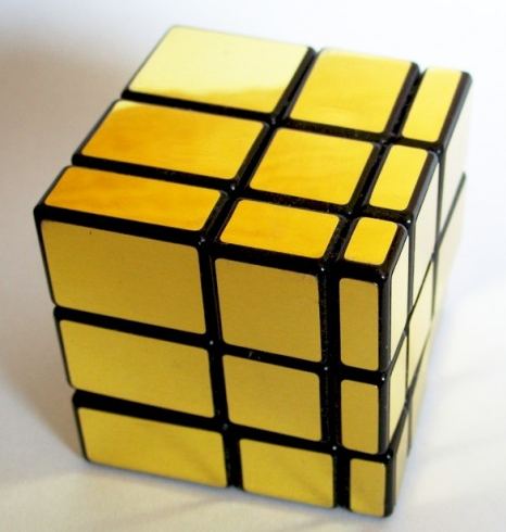 Mirror Cube solved silver