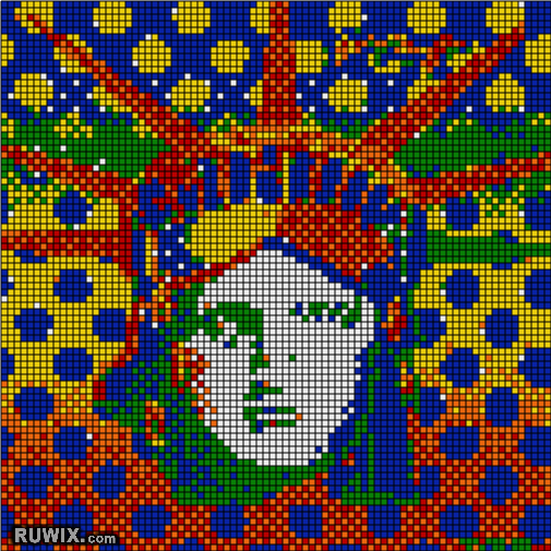 rubiks mosaic liberty