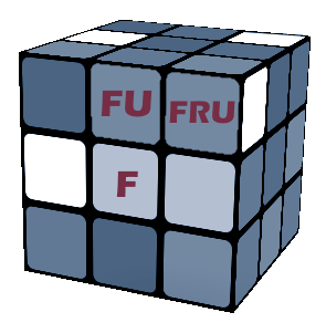 advanced Rubik's Cube piece notation
