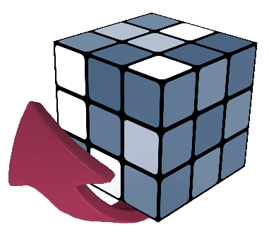advanced Rubik's Cube notation xyz