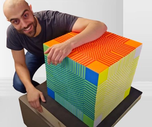 34x34x34 cube by Matt Bahner
