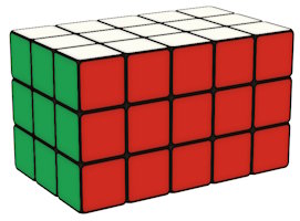 3x3x5 cuboid Rubik's Cube puzzle