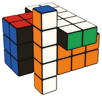 shapeshifting 3x3x5 cuboid puzzle