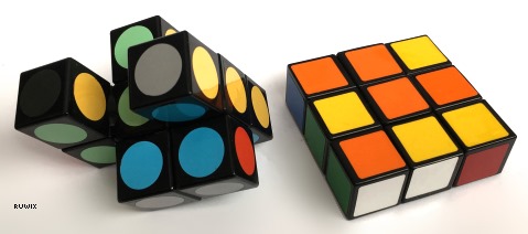 3x3x1 Rubik's Cube: The Floppy Cube and Super Floppy Cube