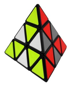 CFMOUR Pyraminx Cube Pyramid Cube Stickerless Triangle Magic Cube 