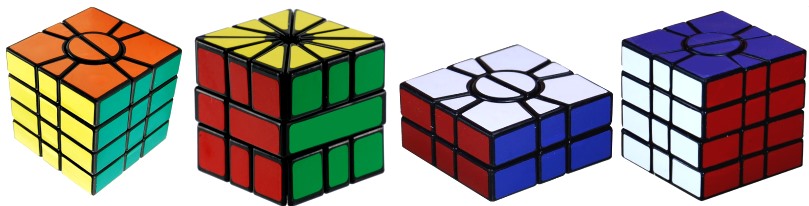 Square 1 Würfel SQ1 Square one Zauberwürfel Form Puzzle Intelligent IQ 