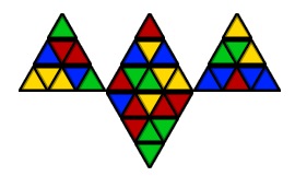 Pyraminx puzzle Scrambler