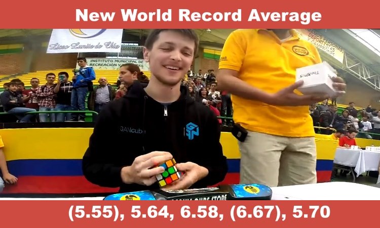 feliks zemdegs world record average 597